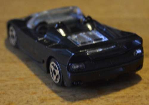 Ferrari F50 Spyder 1997 black 1/43 Bburago NEW+reblistered  #5701 instant wheels