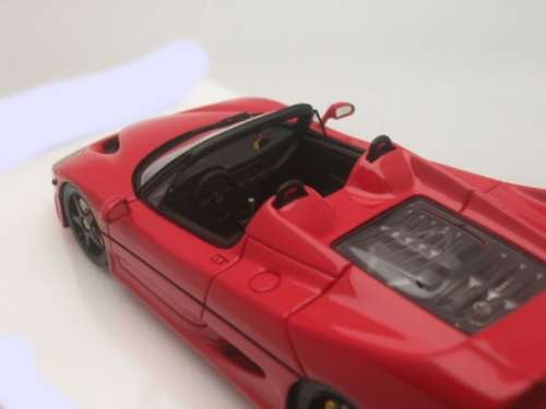 Ferrari F50 Spyder 1997 red 1/43 Bburago NEW+reblistered  #5704 instant wheels