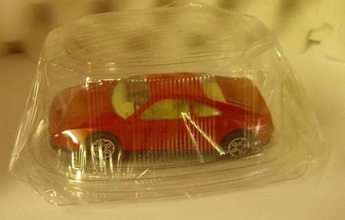 Ferrari 348 tb 1995 red 1/43 Bburago NEW+reblistered  #5707 instant wheels