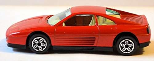 Ferrari 348 tb 1995 red 1/43 Bburago NEW+reblistered  #5707 instant wheels