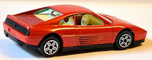 Ferrari 348 tb 1995 red 1/43 Bburago NEW+reblistered  #5707 instant wheels