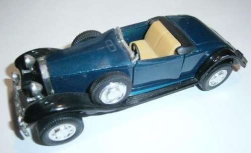 RollsRoyce Phantom II conv. 1931 green 1/43 Yat Ming NEW+reblistered  #5648 instant wheels
