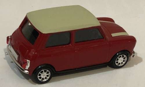 Mini-Cooper S 1969 red+grey 1/43 Solido NEW+reblistered  #5712 instant wheels