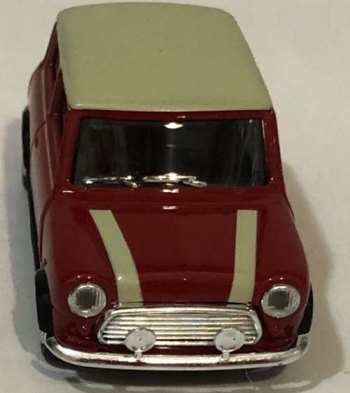 Mini-Cooper S 1969 red+grey 1/43 Solido NEW+reblistered  #5712 instant wheels