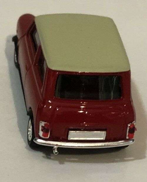 Mini-Cooper S 1969 red+grey 1/43 Solido NEW+reblistered  #5712 instant wheels