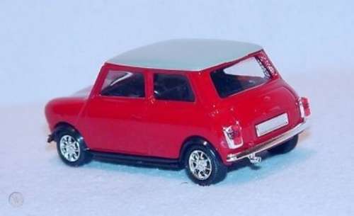 Mini-Cooper S 1969 red+grey 1/43 Solido NEW+reblistered  #5712 instant wheels