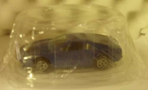 Ferrari 308 GTB 1985 blue 1/43 Bburago NEW+reblistered  #5716 instant wheels