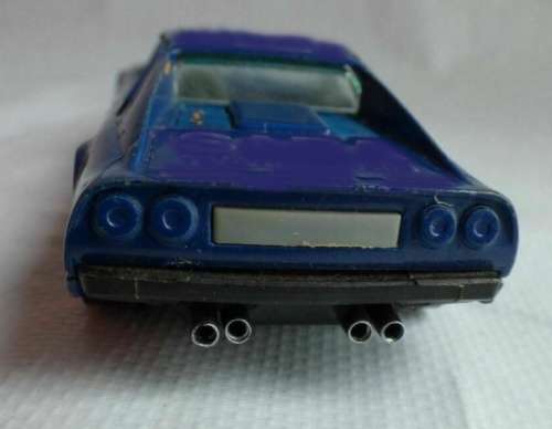 Ferrari 308 GTB 1985 blue 1/43 Bburago NEW+reblistered  #5716 instant wheels