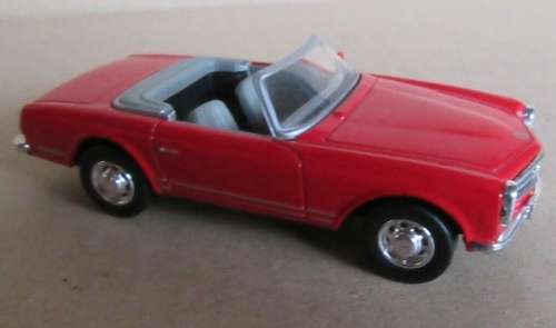Mercedes-Benz 280SL Cabriolet W113/1968 red 1/43  NewRay NEW+reblistered  #5722 instant wheels