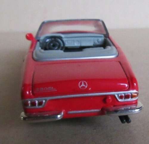 Mercedes-Benz 280SL Cabriolet W113/1968 red 1/43  NewRay NEW+reblistered  #5722 instant wheels