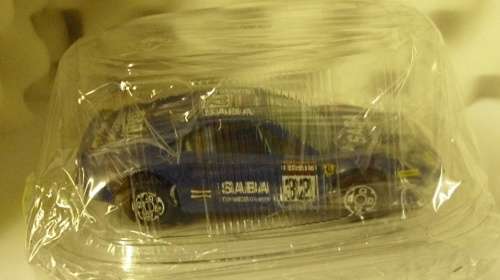 Ferrari 308 GTB MilleMiglia 1983 blue 1/43 Bburago NEW+reblistered  #5723 instant wheels