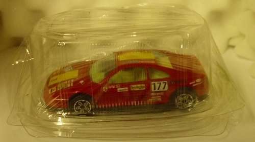 Ferrari 348 tb #177 Evolutione 1991 red 1/43 Bburago NEW+reblistered  #5724 instant wheels