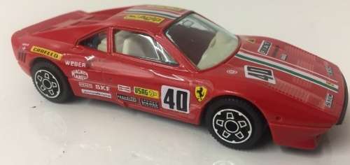 Ferrari GTO Rally #40 1984 red 1/43 Bburago NEW+reblistered  #5725 instant wheels