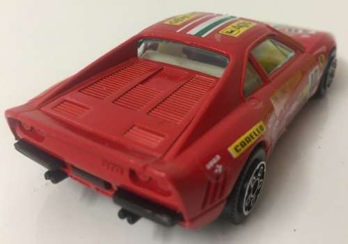 Ferrari GTO Rally #40 1984 red 1/43 Bburago NEW+reblistered  #5725 instant wheels