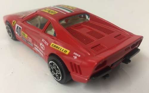 Ferrari GTO Rally #40 1984 red 1/43 Bburago NEW+reblistered  #5725 instant wheels