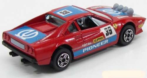 Ferrari 308 GTB Rally #39 Pioneer 1952 red 1/43 Bburago NEW+reblistered  #5728 instant wheels