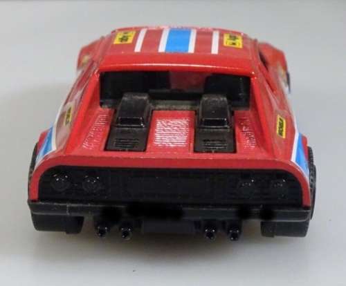 Ferrari 512 BB Rally #66 1973 red 1/43 Bburago NEW+reblistered  #5729 instant wheels