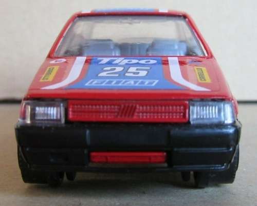 Fiat Tipo Rally #25 1993 red 1/43 Bburago NEW+reblistered  #5731 instant wheels