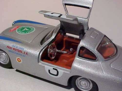 Mercedes-Benz 300SL Mexico #3 1952 silver 1/43 NewRay NEW+reblistered   #5732 instant wheels