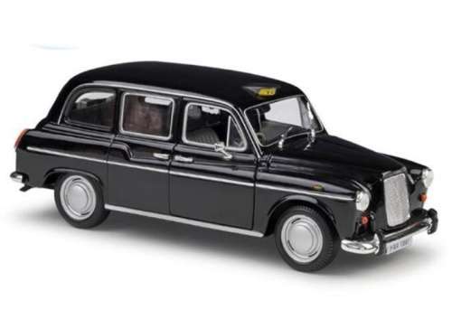 Austin FX4 London Taxi Cab 1958 black 1/43 Welly NEW+reblistered  #5736 instant wheels