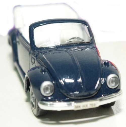 Volkswagen 1303 Cabriolet 1973 dk.blue 1/43 Siku NEW+reblistered  #5747 instant wheels