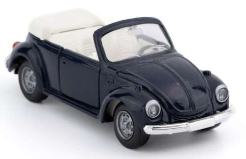 Volkswagen 1303 Cabriolet 1973 dk.blue 1/43 Siku NEW+reblistered  #5747 instant wheels