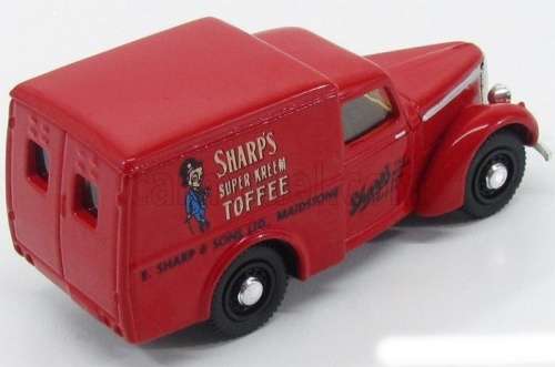Commer 8 cwt Van Sharp`s Toffee red 1948 1/43 Dinky NEWinBlister  #5748 instant wheels