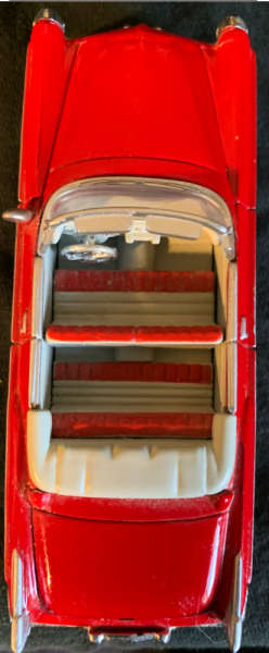 Chrysler C-300 convertible 1955 red 1/43 NewRay NEW+reblistered  #5752 instant wheels