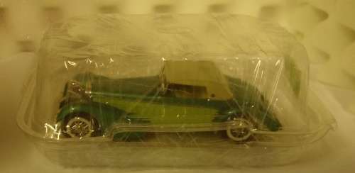 Hispano-Suiza 1938 green 1/43 MOY/Matchbox NEW+reblistered #5756 instant wheels