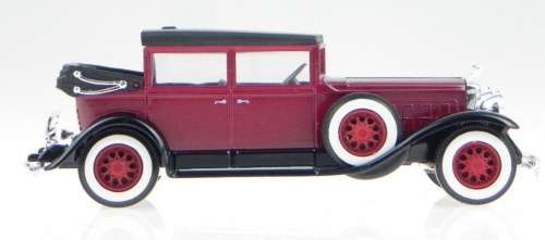 Cadillac 16V Landaulette 1931 red 1/43 Solido NEW+reblistered  5759 instant wheels