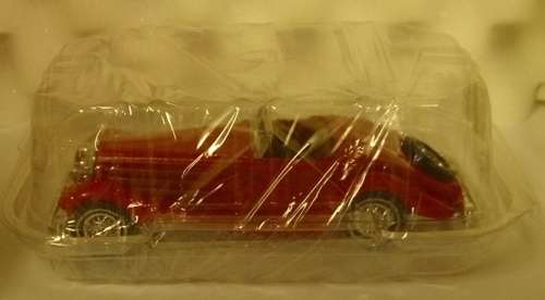 Mercedes-Benz 540K Roadster 1937 red 1/43 MOY/Matchbox NEW+reblistered  #5760 instant wheels
