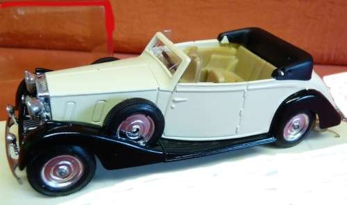 Rolls Royce Phantom III Roadster 1939 white 1/43 Solido NEW+reblistered   #5761 instant wheels
