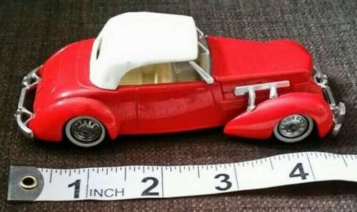 Cord 812 Supercharged Phaeton 1937 red 1/43 Matchbox/MOY NEW+reblistered  #5765 instant wheels
