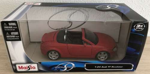 Audi TT Roadster 2017 red 1/24 Maisto NEW+boxed  #2280 instant wheels