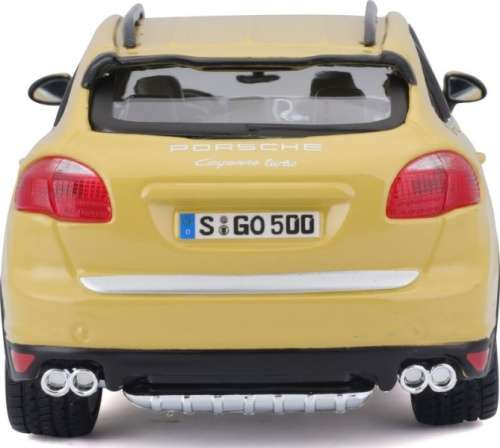 Porsche Cayenne Turbo 2010 yellow 1/24 Bburago NEW+boxed  #2282 instant wheels