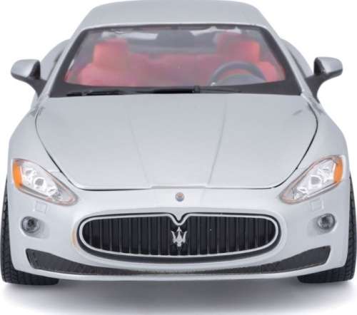 Maserati GranTourismo 2008 silver 1/24 Bburago NEW+boxed  #2286 instant wheels