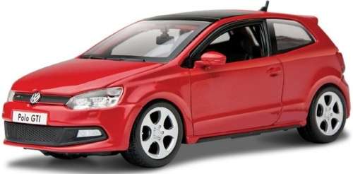 Volkswagen Polo GTI Mark.5 2014 red 1/24 Bburago NEW+boxed  #2291 instant wheels