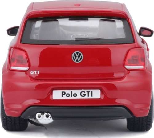 Volkswagen Polo GTI Mark.5 2014 red 1/24 Bburago NEW+boxed  #2291 instant wheels