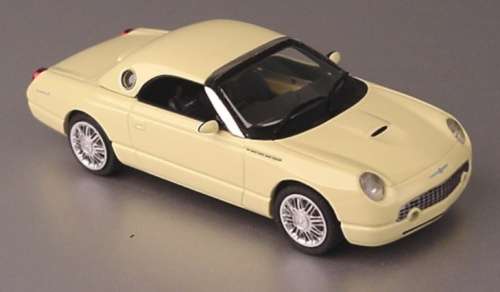 Ford Thunderbird 2000 yellow 1/43 Yat Ming NEW+boxed  #5519 instant wheels