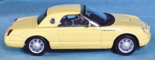 Ford Thunderbird 2000 yellow 1/43 Yat Ming NEW+boxed  #5519 instant wheels