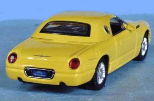 Ford Thunderbird 2000 yellow 1/43 Yat Ming NEW+boxed  #5519 instant wheels