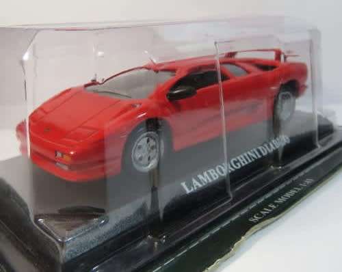 Lamborghini Diablo red 2001 1/43 IXO NEWinBlister  #5522 instant wheels