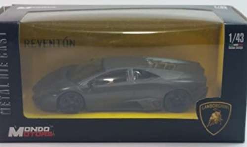Lamborghini Reventon 2008 matte-black 1/43 Mondo Motors NEW+boxed  #5526 instant wheels