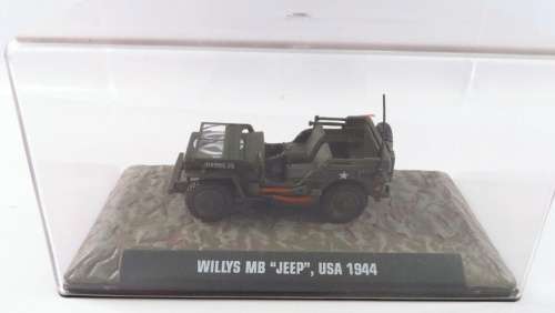 Willys MB Jeep US Army 1941  army-green 1/43 Atlas NEW+boxed  #5528 instant wheels