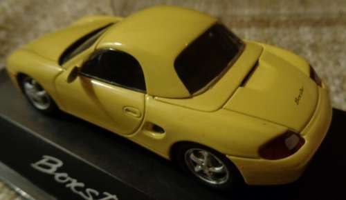 Porsche Boxter Coupe yellow 1/43 Schuco 2005 NEW+boxed  #5530 instant wheels