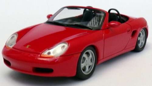 Porsche Boxter Spyder 2002 red 1/43 Schuco NEW+boxed  #5531 instant wheels