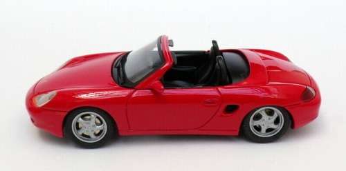 Porsche Boxter Spyder 2002 red 1/43 Schuco NEW+boxed  #5531 instant wheels