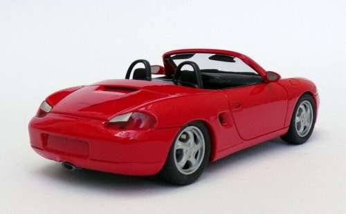 Porsche Boxter Spyder 2002 red 1/43 Schuco NEW+boxed  #5531 instant wheels