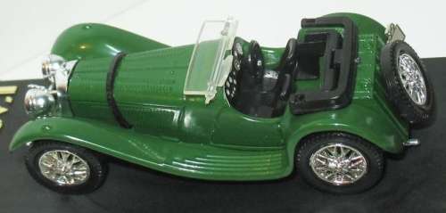 Jaguar SS100 Roadster 1938 Brit Racing Green 1/43 Solido NEW+boxed #5533 instant wheels