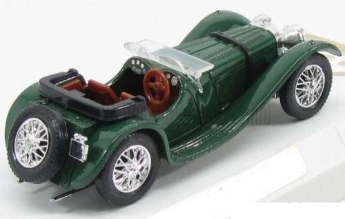 Jaguar SS100 Roadster 1938 Brit Racing Green 1/43 Solido NEW+boxed #5533 instant wheels
